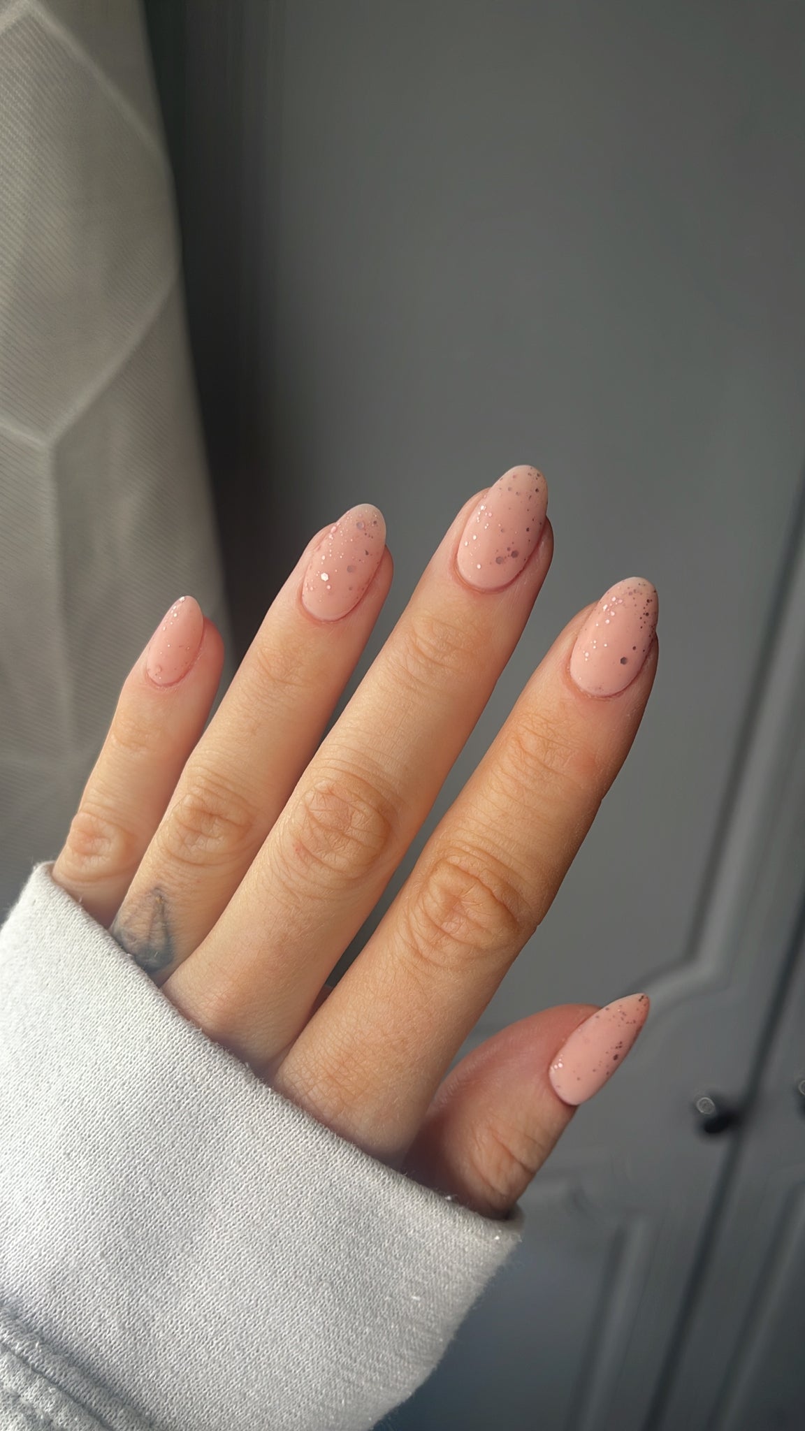 MATTE ROSE ART FLAKE - NO WIPE TOP